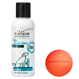 Platinum Zahngel OCC Oral Clean+Care 3-in-1-Gel Classic gegen Zahnstein, 120 ml + Ball GRATIS!