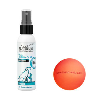 Platinum OCC Oral Clean+Care 3-in-1-Spray gegen Zahnstein, 65 ml + Ball GRATIS!