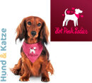 Pinkfarbenes Halstuch für läufige...