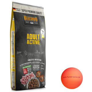 BELCANDO Adult Active bei viel Bewegung/Sport 12,5 kg + GRATIS-Ball