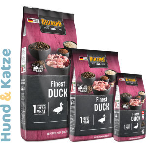 BELCANDO Finest Adult Duck für wählerische Hunde (1 kg/4 kg/12,5 kg)