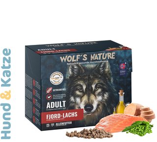 Wolfs Nature Adult Fjord-Lachs aus Norwegen 8 kg