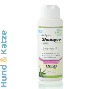 Anibio Shampoo-Welpen extramild, 250 ml