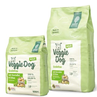 Green Petfood VeggieDog Grainfree, vegetarisch und getreidefrei (900 g/4,5 kg/10 kg)