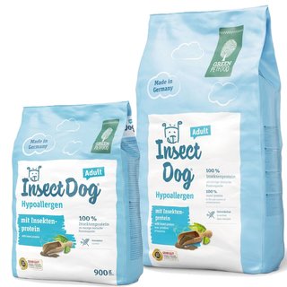 Green Petfood InsectDog, getreidefrei und hypoallergen (900 g/4,5 kg/10 kg)