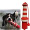 Argoa Leuchtturm (Rogz Lighthouse), schwimmendes Hundespielzeug zum Apportieren