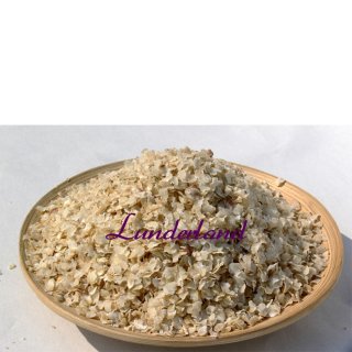 Lunderland Bio-Reisflocke, Ergänzungsfutter zur Fleischfütterung für Hunde und Katzen, 1 kg
