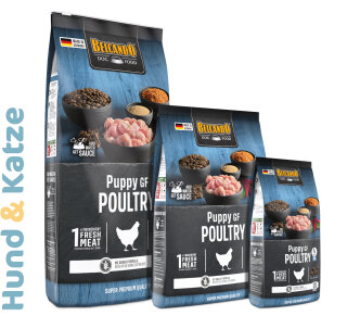 BELCANDO GF Puppy Poultry/Geflügel für Welpen (1 kg/4 kg/12,5 kg)