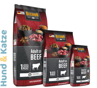BELCANDO GF Adult Beef/Rind, getreidefrei (1 kg/4 kg/12 kg)