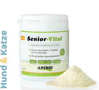 Anibio Senior-Vital, Nahrungsergänzung Vitalstoffe, 450 g